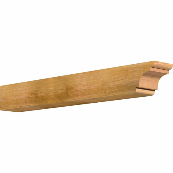 6"W x 6"H x 48"L New Brighton Rough Sawn Rafter Tail, Western Red Cedar