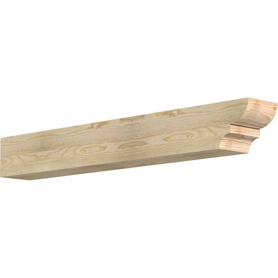 6"W x 6"H x 48"L Ridgewood Rough Sawn Rafter Tail, Douglas Fir