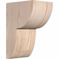 thumbnail image 1 of 6"W x 8"D x 12"H Crestline Rough Sawn Corbel, Douglas Fir, 1 of 9