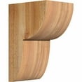 thumbnail image 1 of 6"W x 8"D x 12"H Crestline Rough Sawn Corbel, Western Red Cedar, 1 of 9