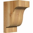 thumbnail image 1 of 6"W x 8"D x 12"H Newport Rough Sawn Corbel, Western Red Cedar, 1 of 9