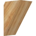 thumbnail image 1 of 6"W x 8"D x 12"H Traditional Rough Sawn Knee Brace, Western Red Cedar, 1 of 4