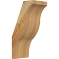 thumbnail image 1 of 6"W x 8"D x 16"H Funston Rough Sawn Knee Brace, Western Red Cedar, 1 of 4