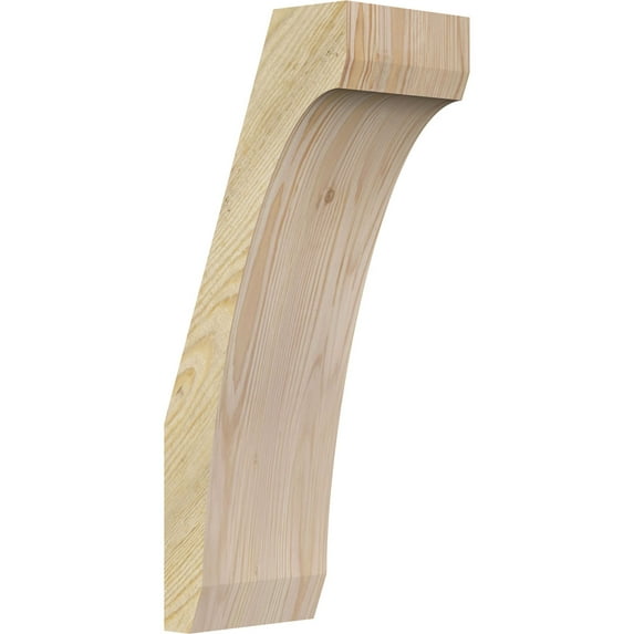 6"W x 8"D x 20"H Legacy Rough Sawn Knee Brace, Douglas Fir