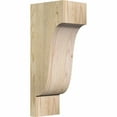 thumbnail image 1 of 6"W x 8"D x 20"H Newport Rough Sawn Corbel, Douglas Fir, 1 of 9
