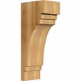 thumbnail image 1 of 6"W x 8"D x 20"H Pescadero Rough Sawn Corbel, Western Red Cedar, 1 of 9