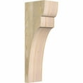 thumbnail image 1 of 6"W x 8"D x 24"H Yorktown Rough Sawn Corbel, Douglas Fir, 1 of 9
