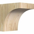 thumbnail image 1 of 6"W x 8"D x 8"H Huntington Rough Sawn Corbel, Douglas Fir, 1 of 9