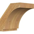 thumbnail image 1 of 6"W x 8"D x 8"H Imperial Rough Sawn Knee Brace, Western Red Cedar, 1 of 4
