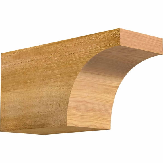 6"W x 8"H x 16"L Huntington Rough Sawn Rafter Tail, Western Red Cedar