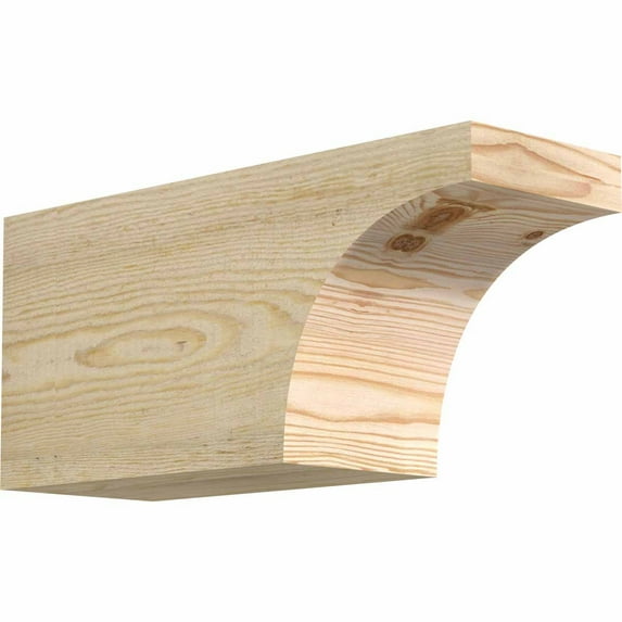 6"W x 8"H x 18"L Huntington Rough Sawn Rafter Tail, Douglas Fir