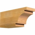 thumbnail image 1 of 6"W x 8"H x 18"L Mediterranean Rough Sawn Rafter Tail, Western Red Cedar, 1 of 4