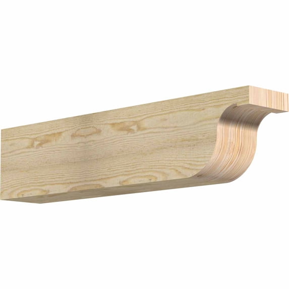 6"W x 8"H x 36"L Del Monte Rough Sawn Rafter Tail, Douglas Fir