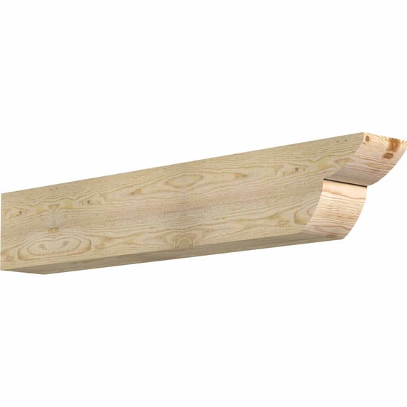6"W x 8"H x 48"L Crestline Rough Sawn Rafter Tail, Douglas Fir
