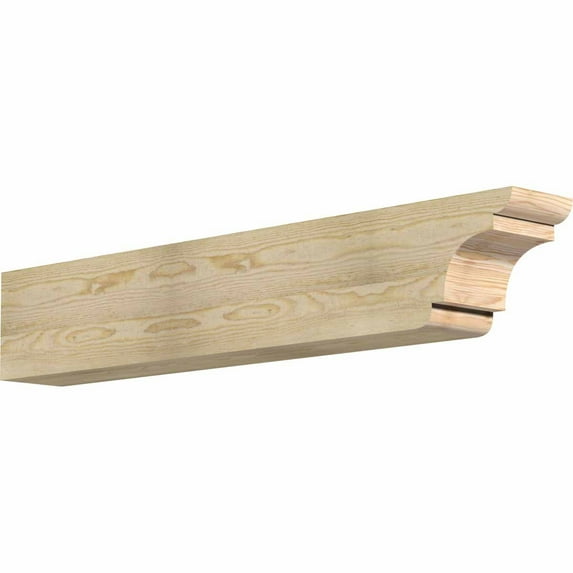 6"W x 8"H x 48"L New Brighton Rough Sawn Rafter Tail, Douglas Fir