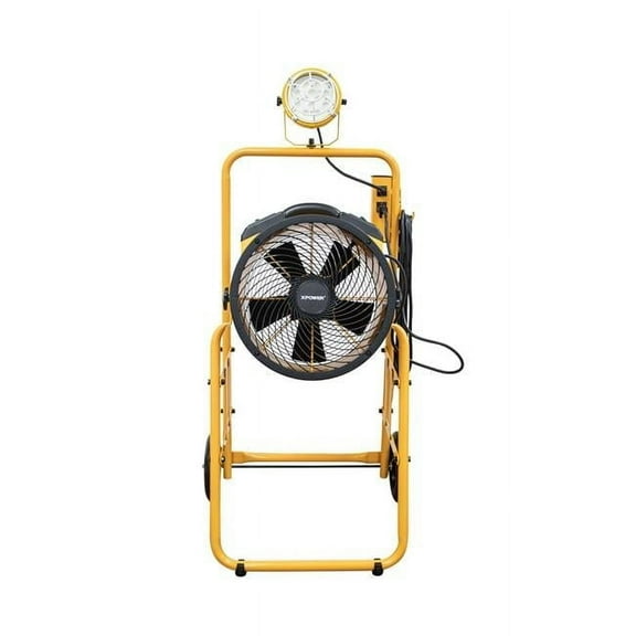 6 Warehouse, Dock Cooling Fan Kit, Yellow