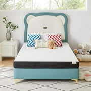 6" Waterproof Gel Memory Foam Kids Mattress Medium-Firm,TwinXL