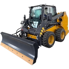 6-Way Dozer Blade 84" Dirt Pusher Skid Steer Hydraulic Attachment New