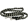 thumbnail image 1 of 6 Way European Multifunctional Braided Dog Leash, Adjustable Schutzhund Lead 42"-68" Long 4 Sizes Beige (Medium: 3/4" Wide), 1 of 3