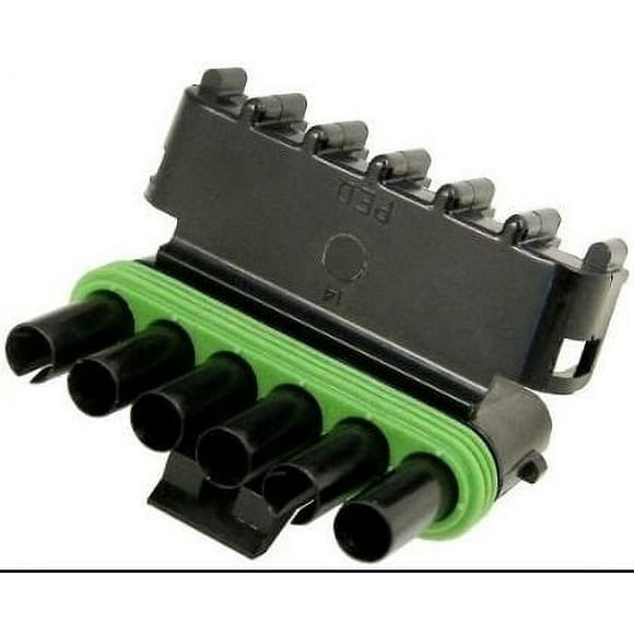 6-Way Male Weather-Pack Housings #12015799 - (pack of 5)