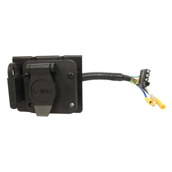 6-Way Round/4-Way Flat Adaptor Harness; Universal Connector