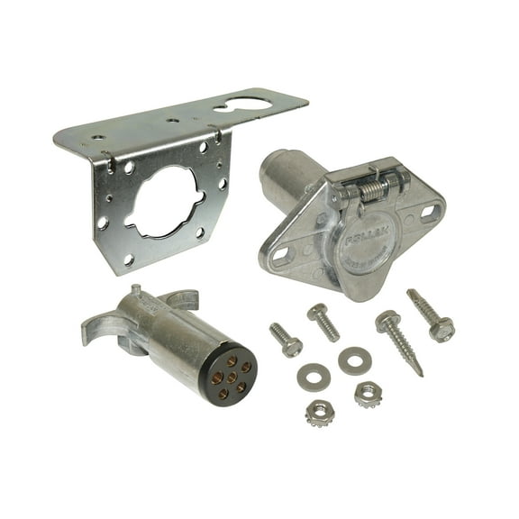 6-Way Round Car End & Trailer End Kit