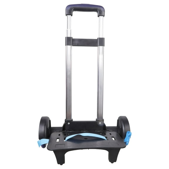 6 Wheels Backpack Trolley Foldable Trolley Cart with Telescopic Handle Luggage Travel Hand Cart for School Bags Backpack