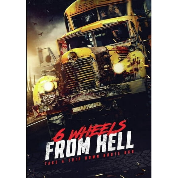 6 Wheels From Hell (DVD), Rising Sun Media, Horror