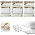 thumbnail image 1 of 6 White Hotel Pillow Plastic Cover Case Waterproof Zipper Protector Bed 21 X 27, 1 of 4