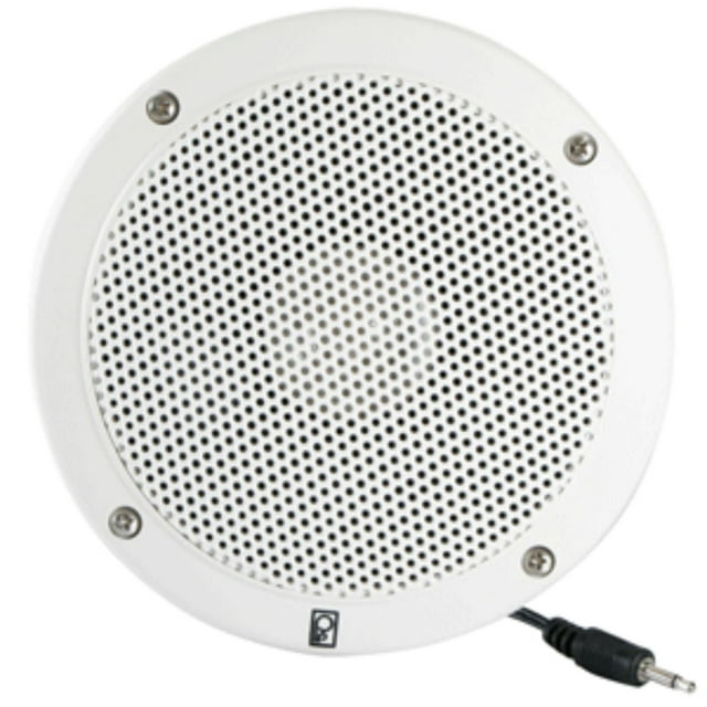 PolyPlanar 5 VHF Extension Speaker (Single) - Flush Mount - White