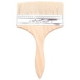 thumbnail image 1 of 6" Wide Bristle Hair Wooden Handle Paint Brush Wall Painting Tool, 1 of 8