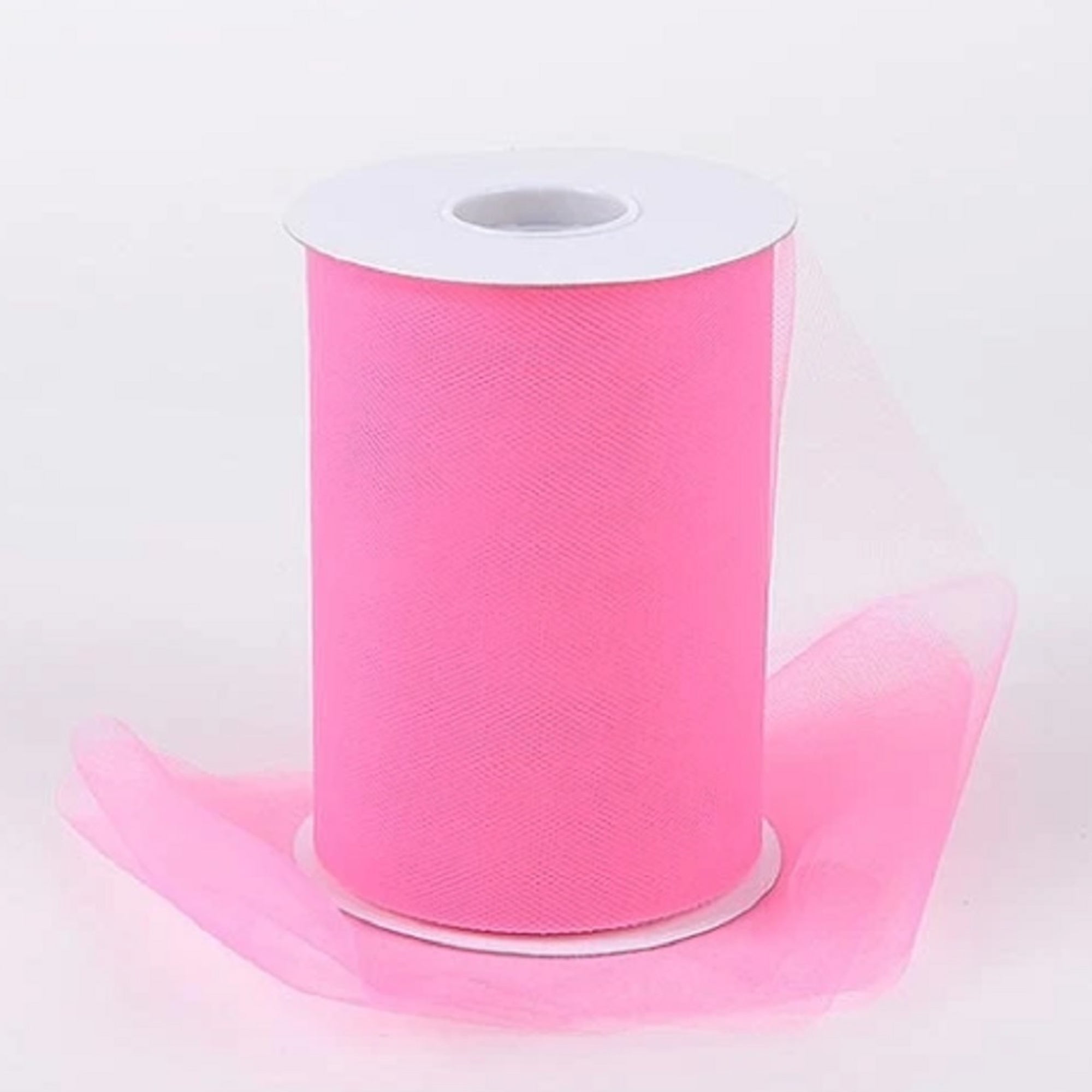 Pre-Cut Tulle Fabric by Yard | Ready To Ship | Baby Pink main image 0