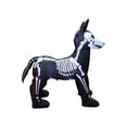 thumbnail image 1 of 6' Wide Spooky Town Inflatable Dog Bones Halloween Yard Art Décor, 1 of 1