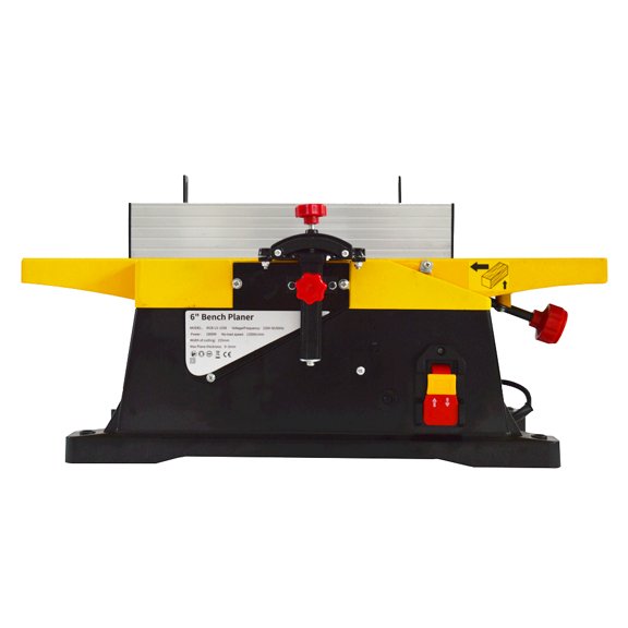 6" Woodworking Bench Planer Small Wood Planer Jointer 12000r/min No-load Speed AC220V