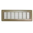 thumbnail image 1 of 6" X 16" or 16" X 6" Heavy Duty Walkable Floor Grille - Fixed Blades Air Grille - Brown [Outer Dimensions: 7.75 X 17.75], 1 of 6