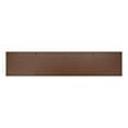 thumbnail image 1 of Brass Accents  6 in. x 28 in. Kick Plate Weathered Rust Powder Coated Screw Mount, 1 of 1