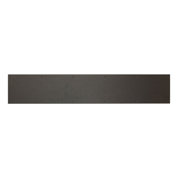 6" X 30" Kick Plate Oil Rubbed Bronze Powder Coated Screw Mount