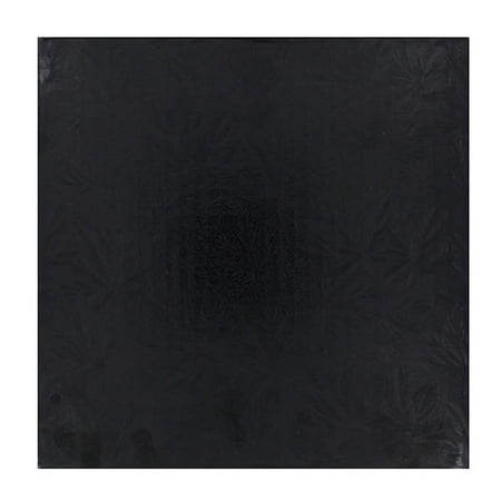 Candy Molds N More 6 x 6 inch Black Confectionery Foil Wrappers, 500 Sheets
