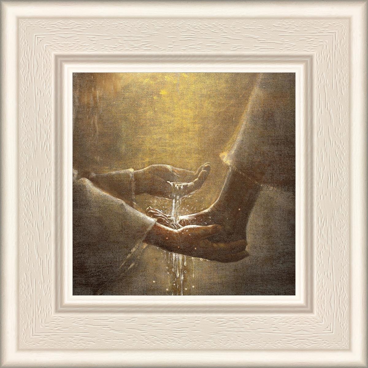 6 X 6 Christ the Servant by Yongsung Kim With Whitewood Frame - Walmart.com