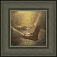 thumbnail image 1 of 6 X 6 Christ the Servant by Yongsung Kim With greywood Frame, 1 of 1
