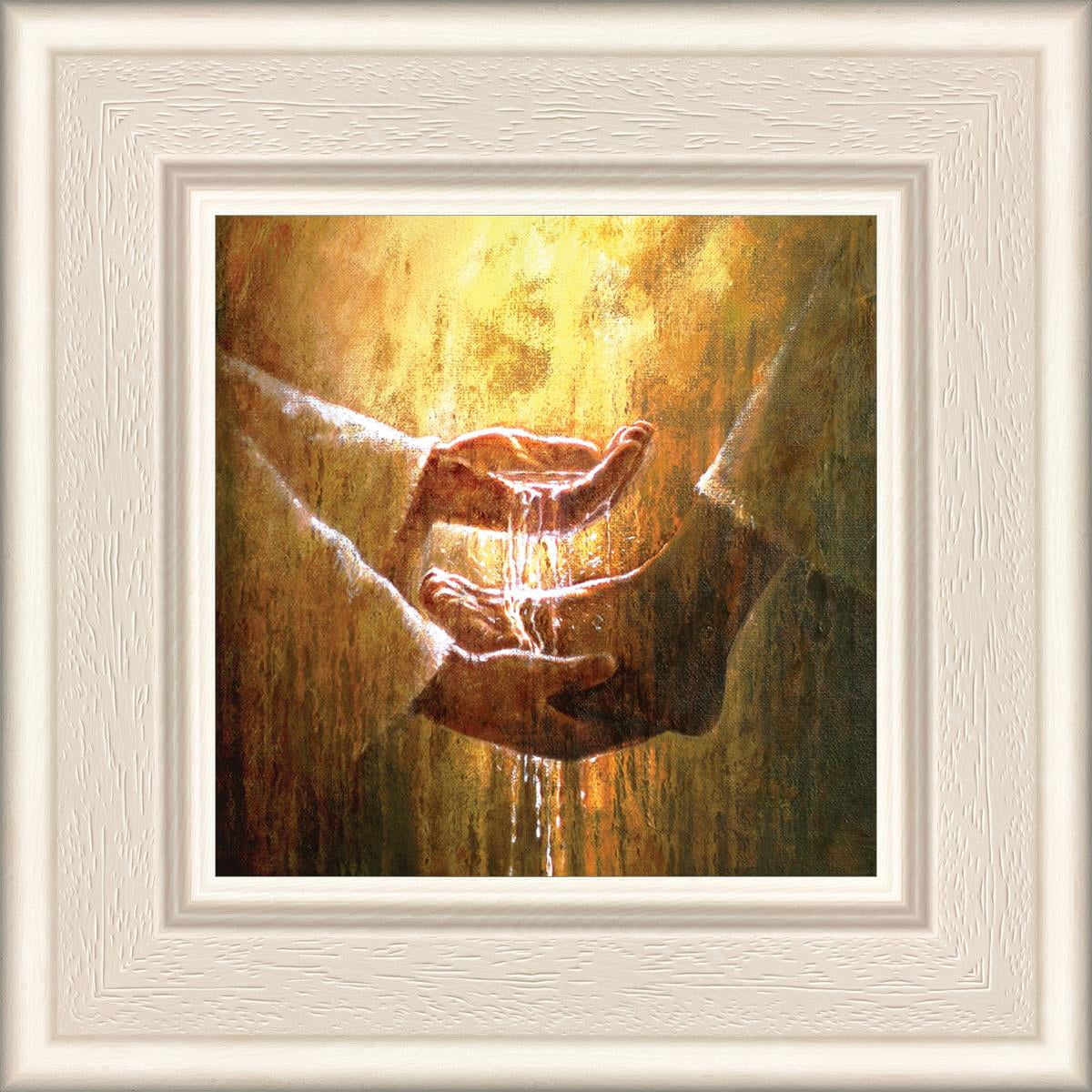 6 X 6 Foot Washing by Yongsung Kim With Whitewood Frame - Walmart.com