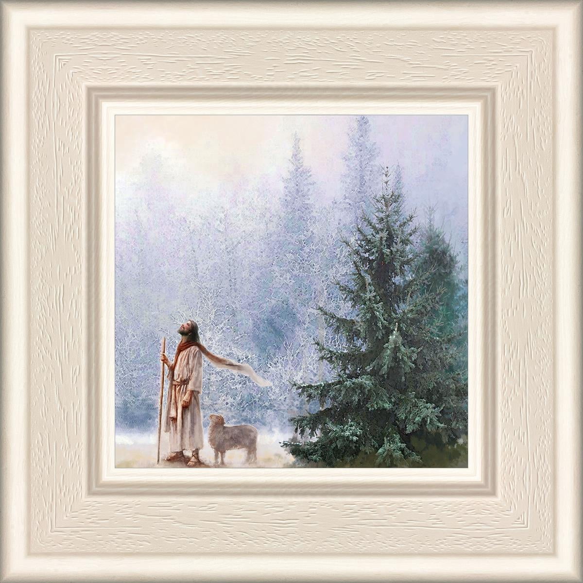 6 X 6 Heavenward by Yongsung Kim With Whitewood Frame - Walmart.com