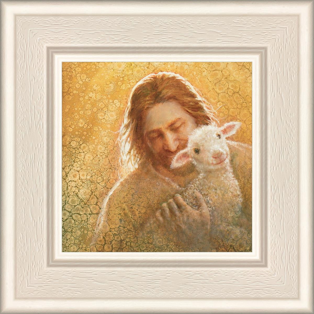 6 X 6 In God's Favor by Yongsung Kim With Whitewood Frame - Walmart.com