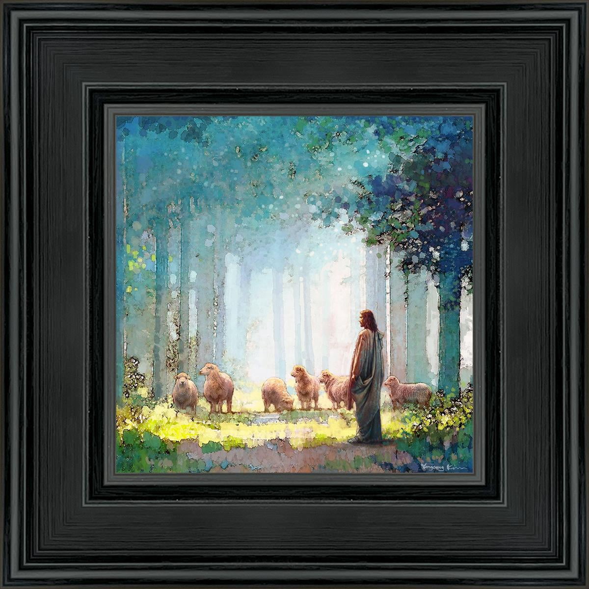 6 X 6 Keeping Watch by Yongsung Kim With blackwood Frame - Walmart.com