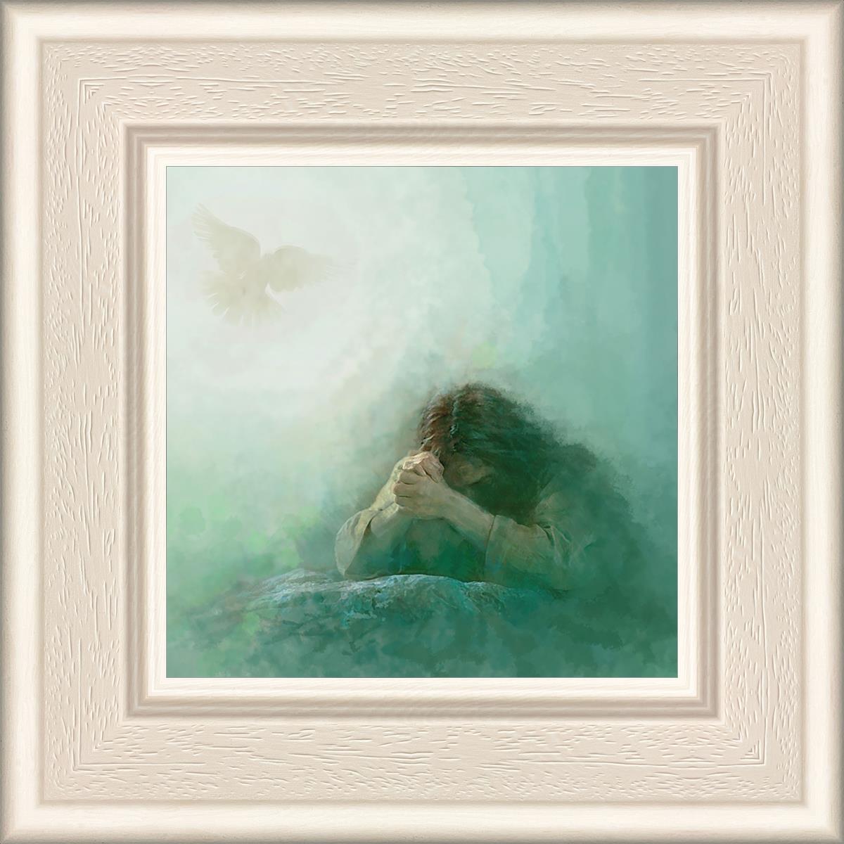 6 X 6 Lord of Prayer by Yongsung Kim With Whitewood Frame - Walmart.com