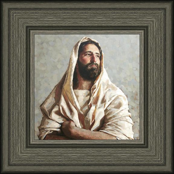 6 X 6 Our Hope by Dan Wilson With greywood Frame