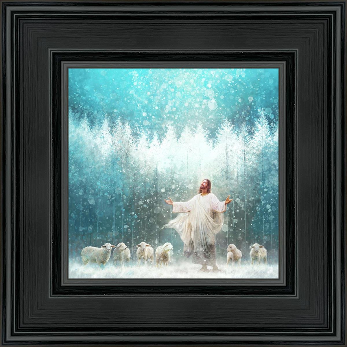 6 X 6 Radiance by Yongsung Kim With blackwood Frame - Walmart.com