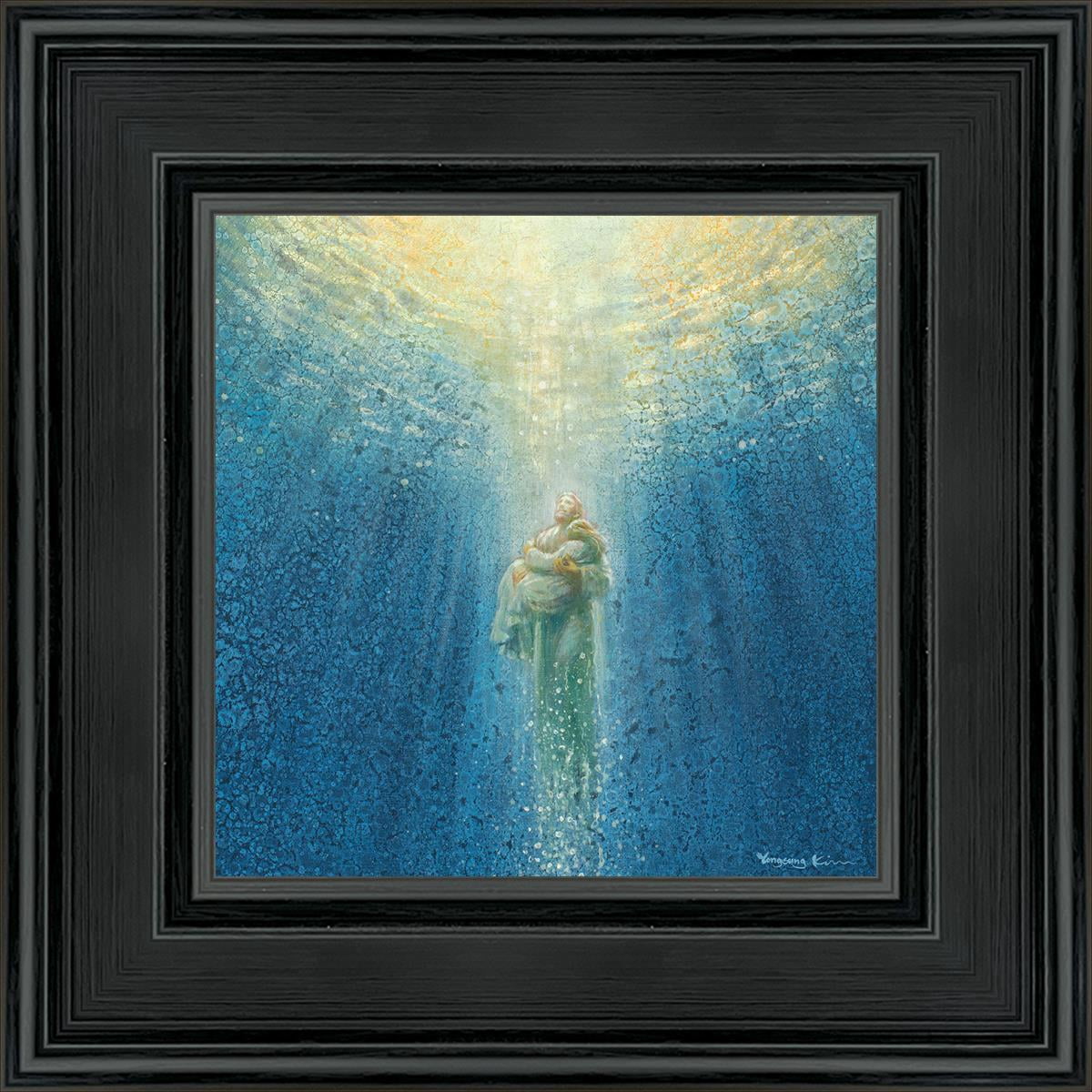 6 X 6 Rescue Me by Yongsung Kim With blackwood Frame - Walmart.com