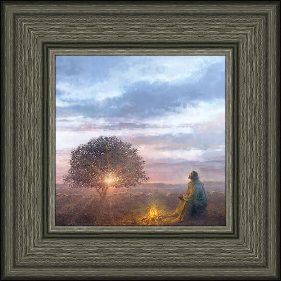 6 X 6 The Light of Life by Yongsung Kim With greywood Frame