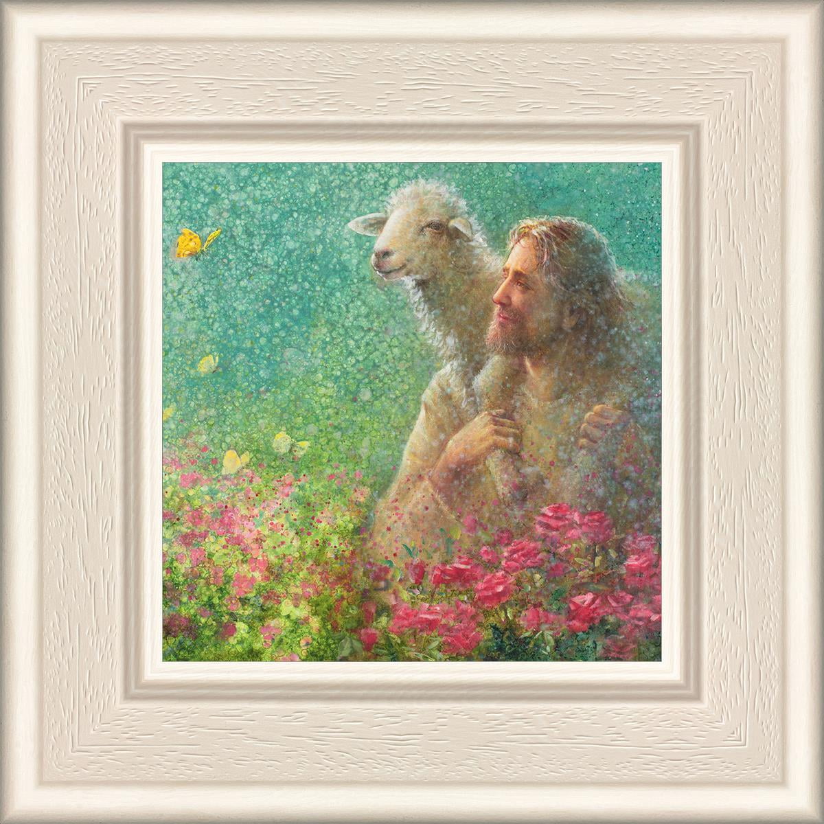 6 X 6 With The Lord by Yongsung Kim With Whitewood Frame - Walmart.com